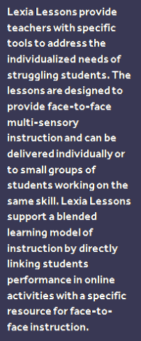 Lexia Learning Tutorial Providing Targeted Instruction with Lexia Lessons